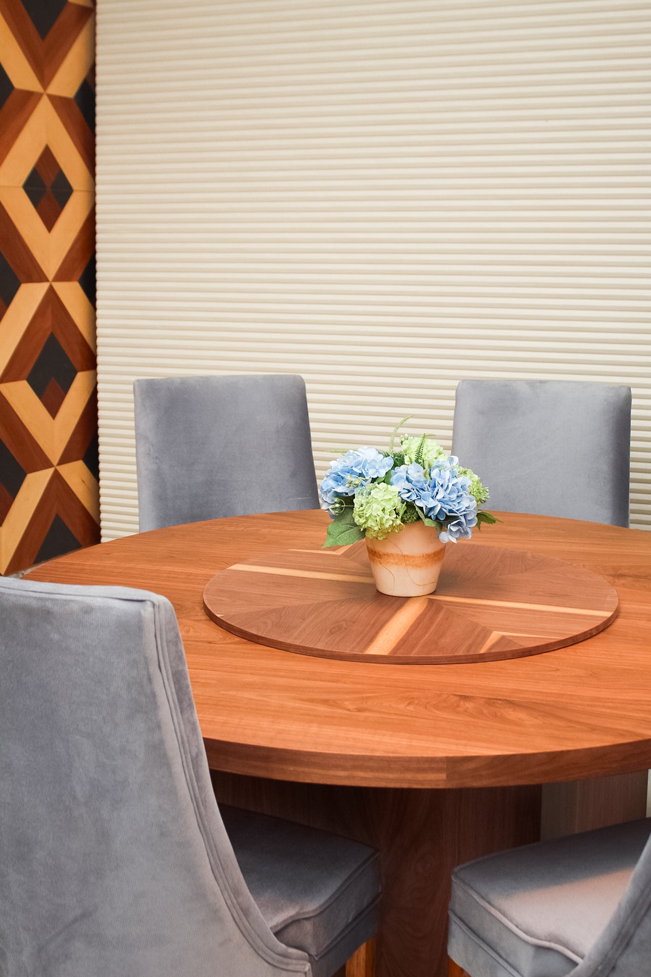 Comedor redondo 6 sillas